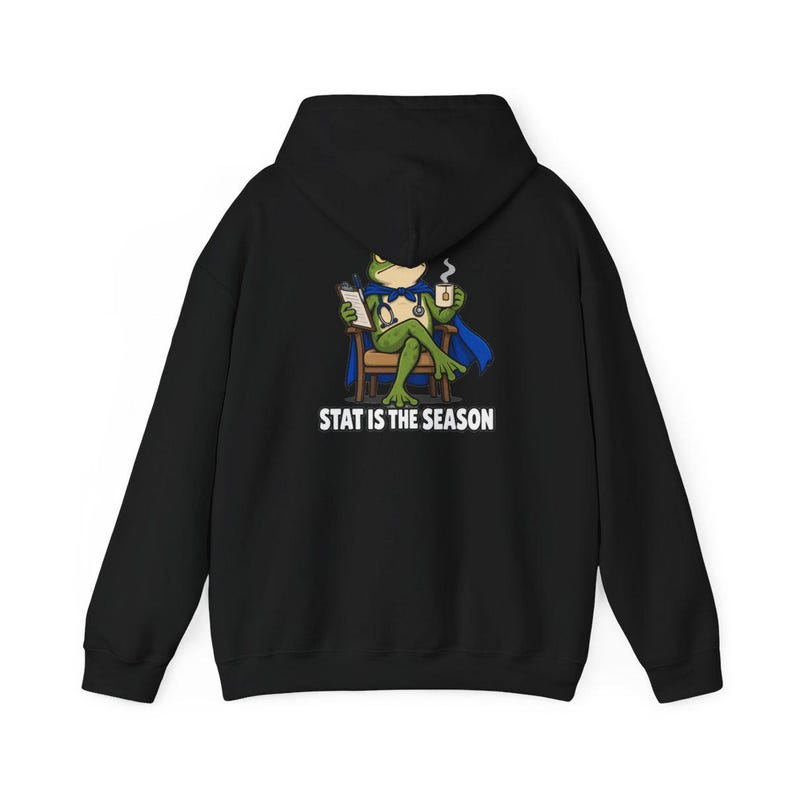 Funny Doctor Shirt, Stat Is The Season, Doctor Gift, Nurse Shirt, Frog Meme Tee, Medical Humor Shirt, ER Nurse Gift image 11