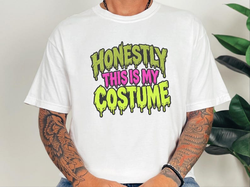 Lazy Costume Shirt, Halloween Movie Tee, Funny Slogan Tee, Sarcastic Halloween Costume Shirt, Lazy Costume Party image 9