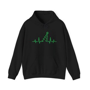 Grandpa Christmas Shirt, Cardiac Nurse Gift, Christmas Tree Heartbeat Tee, Cardiology Holiday Present, Grandpa Christmas Gift image 11