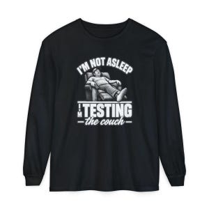 Funny Dad Shirt, Im Not Asleep Testing The Couch, Nap Lover Gift, Husband Shirt, Funny Dad Gift image 13