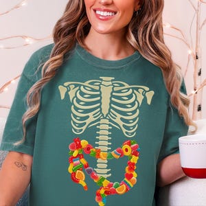 Comfort Colors Gastroenterology Department Nurse Shirt, Colonoscopy Endoscopy Technologist Tee, Digestive System Anatomy Gastroenterologist image 5