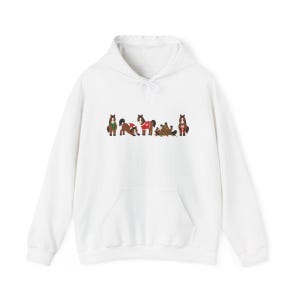 Christmas Horse Shirt, Funny Horse Lover Gift, Equestrian Holiday Sweatshirt, Festive Farm Animal Tee image 12