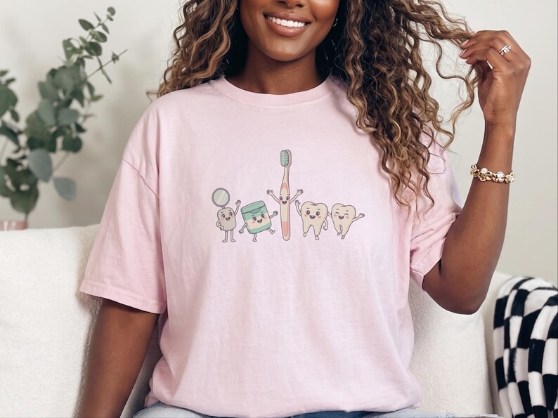 Comfort Colors RDH Dental Hygienist Tee, Dental Graduation T-Shirt, Orthodontics Assistant Tee, Pediatric Dental Professional, Rdh Tee image 15
