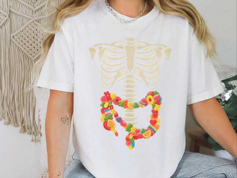 Comfort Colors Gastroenterology Department Nurse Shirt, Colonoscopy Endoscopy Technologist Tee, Digestive System Anatomy Gastroenterologist image 1