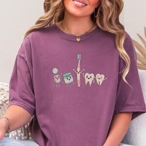Comfort Colors RDH Dental Hygienist Tee, Dental Graduation T-Shirt, Orthodontics Assistant Tee, Pediatric Dental Professional, Rdh Tee image 13