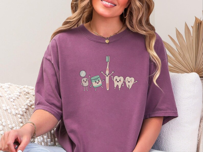 Comfort Colors RDH Dental Hygienist Tee, Dental Graduation T-Shirt, Orthodontics Assistant Tee, Pediatric Dental Professional, Rdh Tee image 13