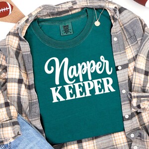 Nap Queen Shirt, Napper Keeper Gift, Funny Sleep Shirt, Nap Lover Tee, Sleepy Girl Top, Lazy Day Clothing, Sarcastic Quote Shirt image 1