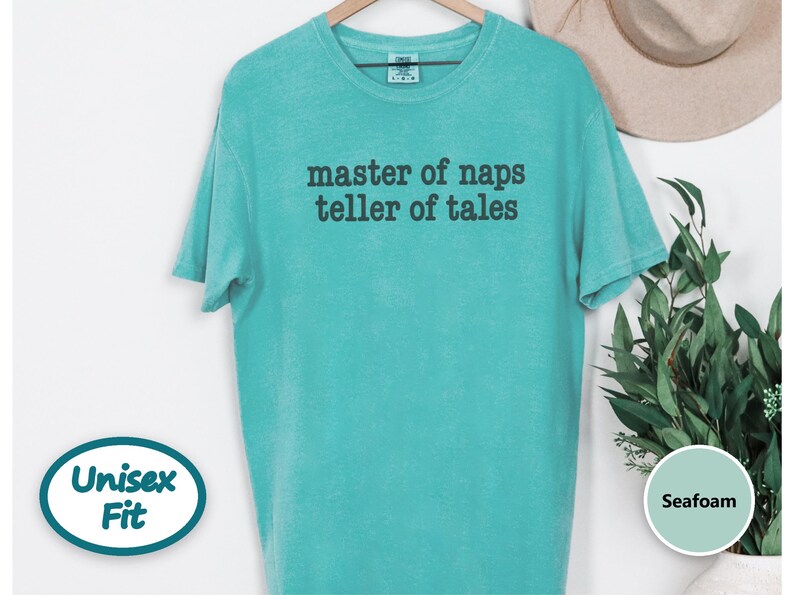 Grandpa Shirt, Funny Grandpa Gift, Master Of Naps Teller Of Tales Shirt, Pops Birthday Gift, Grandfather Tee, Typography Grandpa Shirt image 5