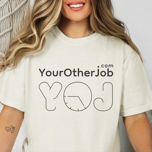 Comfort Colors Entrepreneur Graphic Designer Shirt, YourOtherJob.com Side Hustle Tshirt, Microbusiness Solopreneur Freelancer Content image 9