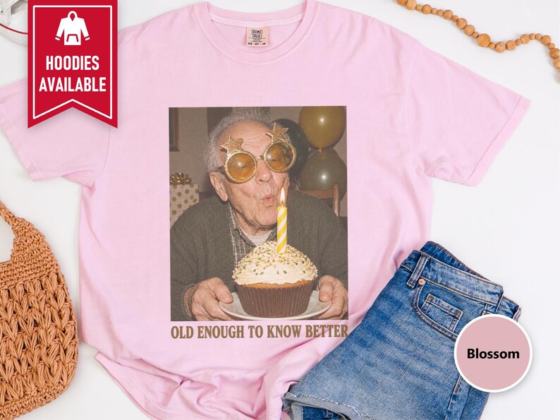 Grumpy Old Man Shirt, Old Enough To Know Better Shirt, Funny Dad Birthday Tee, Grandpa Milestone Gift, Vintage 60th Birthday Shirt For Him immagine 5