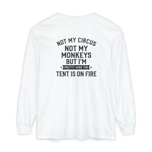 Funny Camping Shirt, Camping Humor Tee, Tent Is On Fire Shirt, Sarcastic Office Gift image 10