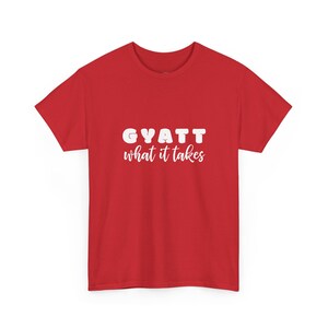 Funny Gym Meme Shirt Gyatt What It Takes, Gen Z Humor Weightlifting Tank Top, Booty Workout Pump Cover, Womens Fitness Bodybuilding Tee image 1