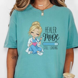 Future Nurse Shirt, Cute Nurse Gift, Student Nurse Tee, Nurse In Progress, Healer Mode Loading, Graduation Gift for RN