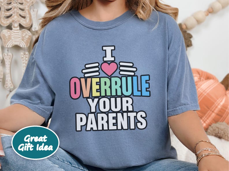 Funny Uncle Shirt, Overrule Your Parents Gift, Cool Aunt Tee, Funcle Hoodie, Favorite Auntie Sweatshirt, Sarcastic Family Joke Top Bild 10