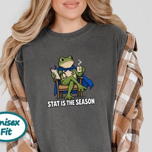 Funny Doctor Shirt, Stat Is The Season, Doctor Gift, Nurse Shirt, Frog Meme Tee, Medical Humor Shirt, ER Nurse Gift image 6