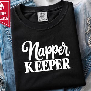 Nap Queen Shirt, Napper Keeper Gift, Funny Sleep Shirt, Nap Lover Tee, Sleepy Girl Top, Lazy Day Clothing, Sarcastic Quote Shirt image 10