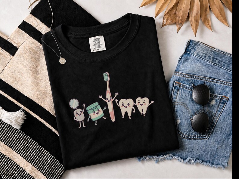 Comfort Colors RDH Dental Hygienist Tee, Dental Graduation T-Shirt, Orthodontics Assistant Tee, Pediatric Dental Professional, Rdh Tee image 10