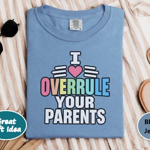 Funny Uncle Shirt, Overrule Your Parents Gift, Cool Aunt Tee, Funcle Hoodie, Favorite Auntie Sweatshirt, Sarcastic Family Joke Top Bild 6