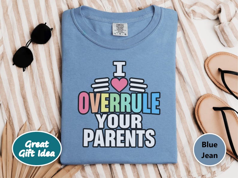 Funny Uncle Shirt, Overrule Your Parents Gift, Cool Aunt Tee, Funcle Hoodie, Favorite Auntie Sweatshirt, Sarcastic Family Joke Top Bild 6