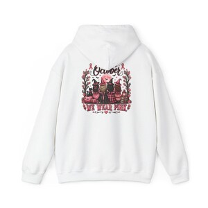 En octobre, on porte du rose ! T-shirt, cadeau d’Halloween pour la sensibilisation au cancer du sein, T-shirt de sorcière au ruban rose, Équipe de soutien aux personnes atteintes de cancer image 12