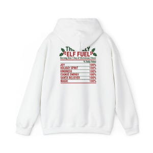 Christmas Elf Shirt, Funny Christmas Tee, Elf Costume, Holiday Family Shirt, Matching Christmas Shirt, Elf Fuel Shirt image 14