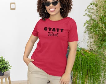 Gyatt Talent Tee, Funny Gym Shirt, Workout Humor Design, Fitness Gift, Gym Lover Gift, Sarcastic Lifting Clothes