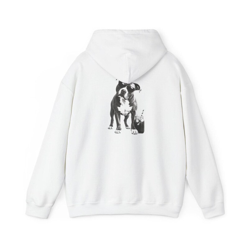 Funny Pitbull Shirt, Iced Coffee Dog Lover Gift, Pittie Mom Tee, Bully Breed Graphic Shirt, Vintage Dog Tee imagem 12