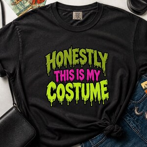 Lazy Costume Shirt, Halloween Movie Tee, Funny Slogan Tee, Sarcastic Halloween Costume Shirt, Lazy Costume Party image 10