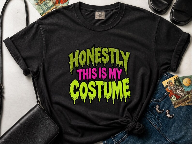 Lazy Costume Shirt, Halloween Movie Tee, Funny Slogan Tee, Sarcastic Halloween Costume Shirt, Lazy Costume Party image 10
