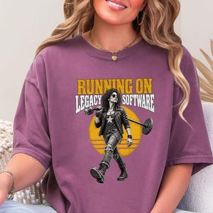 Funny Programmer Shirt, Software Engineer Gift, Coder T Shirt, Tech Worker Tee, Rock Star Shirt, Developer Gift Idea image 6