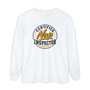Nap Lover Shirt, Certified Nap Inspector Tee, Funny Napping Gift, Lazy Day Shirt, Sleepy Vibes Tee, Certified Nap Inspector image 14