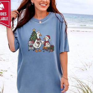 Pediatric Nurse Shirt, Christmas Nurse Gift, Nurse Goose Shirt, Pediatric Nurse Tee, Christmas Goose Shirt, Holiday Healthcare Shirt image 10