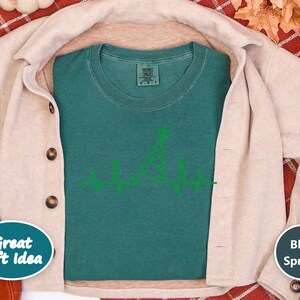 Grandpa Christmas Shirt, Cardiac Nurse Gift, Christmas Tree Heartbeat Tee, Cardiology Holiday Present, Grandpa Christmas Gift image 9