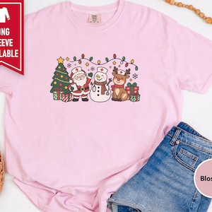 Christmas Nurse Shirt, Nurse Group Shirt, Christmas Nurse Gift, Medical Staff Tee, Healthcare Christmas, Nurse Holiday Shirt image 4