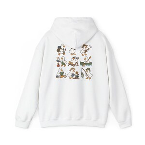 Regalo para amantes de los patos, camiseta para amantes del camping, regalo de senderismo para él, camiseta para amantes de la naturaleza, camiseta de pato adorable imagen 12