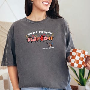 Anatomy Shirt, Funny Medical Gift, Surgery Recovery Gift, Science Joke, Nursing Student Gift, Cute Organs Not You Appendix image 5