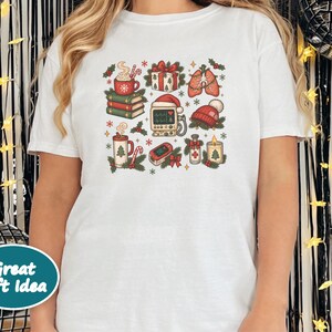 Respiratory Nurse Christmas Shirt, Respiratory Therapist Holiday Gift, Christmas Medical Crewneck, ICU Nurse Christmas Top image 6