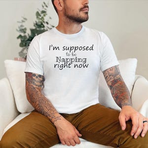 You and #39;re Lucky I and #39;m Here Today I and #39;m Supposed To Be Napping - Funny Sarcastic Tired Nap Queen Humor and Joke Gift Tee image 9