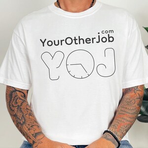 Comfort Colors Entrepreneur Graphic Designer Shirt, YourOtherJob.com Side Hustle Tshirt, Microbusiness Solopreneur Freelancer Content image 8