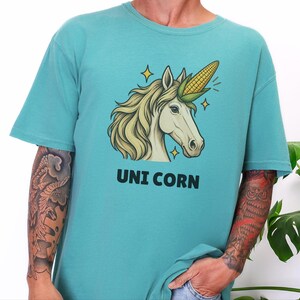 Funny Horse Shirt, Funny Unicorn Shirt, Horse Lover Gift, Funny Farm Shirt, Uni Corn Shirt, Cowgirl Gift image 6