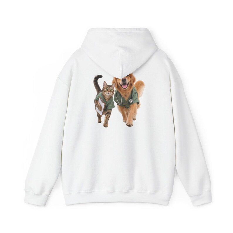 Veterinarian Shirt, Vet Tech Gift, Veterinary Clinic Tee, Golden Retriever Shirt, Tabby Cat Lover Gift, Veterinary Medicine Sweatshirt image 12