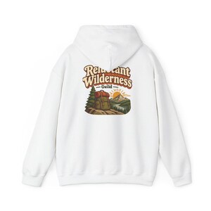 Funny Hiking Shirt, Camping Lover Gift, Reluctant Wilderness Guild Tee, Outdoorsy Nature Shirt, Retro Hiker Apparel, Funny Hiking Quote Gift image 12