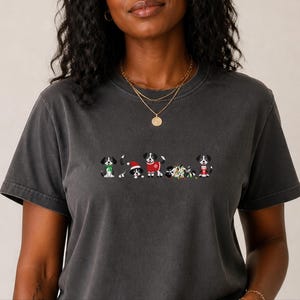 Christmas Dog Shirt, Holiday Pet Shirt, Christmas Dog Lover Gift, Festive Dog Owner Tee image 3