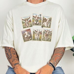 Goat Farmer Shirt, Goat Lover Gift, Goat Mom Shirt, Farm Girl Shirt, Vintage Goat Tee, Goat Farmer Gift image 3