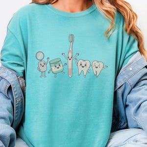 Comfort Colors RDH Dental Hygienist Tee, Dental Graduation T-Shirt, Orthodontics Assistant Tee, Pediatric Dental Professional, Rdh Tee image 4