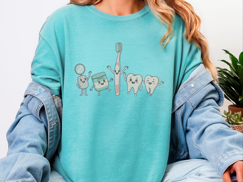 Comfort Colors RDH Dental Hygienist Tee, Dental Graduation T-Shirt, Orthodontics Assistant Tee, Pediatric Dental Professional, Rdh Tee image 4