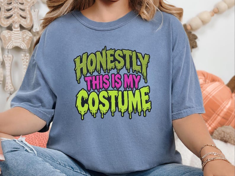 Lazy Costume Shirt, Halloween Movie Tee, Funny Slogan Tee, Sarcastic Halloween Costume Shirt, Lazy Costume Party image 6