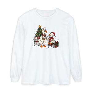 Pediatric Nurse Shirt, Christmas Nurse Gift, Nurse Goose Shirt, Pediatric Nurse Tee, Christmas Goose Shirt, Holiday Healthcare Shirt image 14