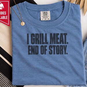 Funny BBQ Tee, Grill Master Shirt, Dad Grill Gift, Smoker Shirt, Pitmaster Gift, Barbecue Shirt, Meat Lover Tee, Grill Dad Shirt image 5