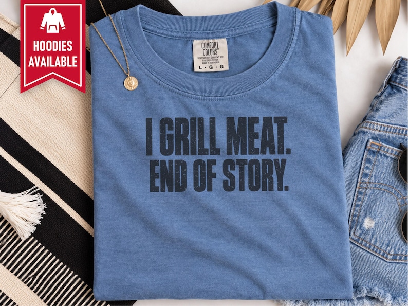 Funny BBQ Tee, Grill Master Shirt, Dad Grill Gift, Smoker Shirt, Pitmaster Gift, Barbecue Shirt, Meat Lover Tee, Grill Dad Shirt image 5